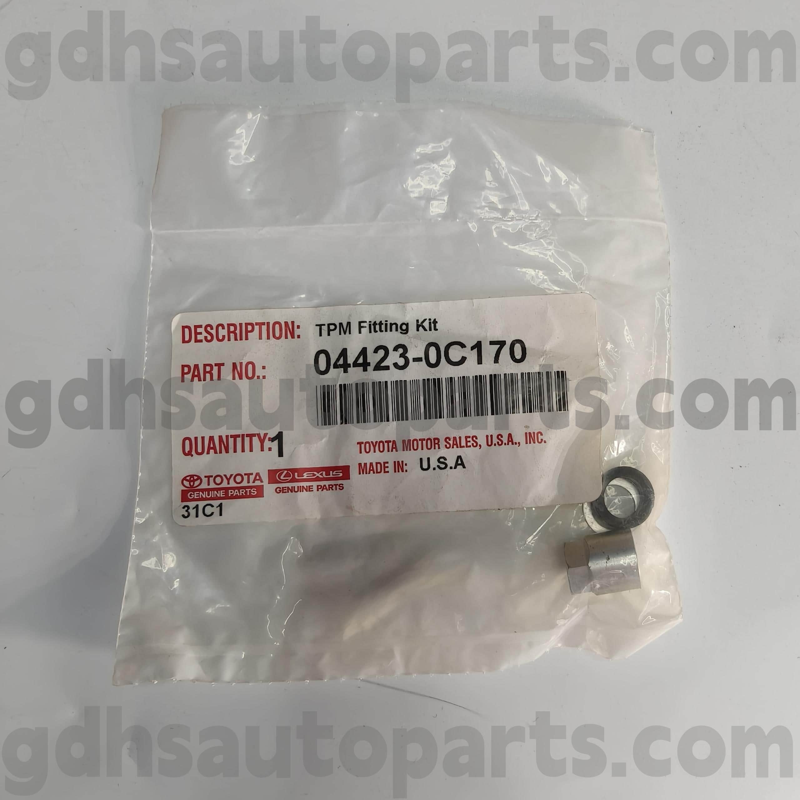 04423-0C170 Toyota ชิ้นส่วนวาล์วของ Toyota TOYOTA สำหรับ Sienna, Highlander (NAP) Chassis No. GSL3#