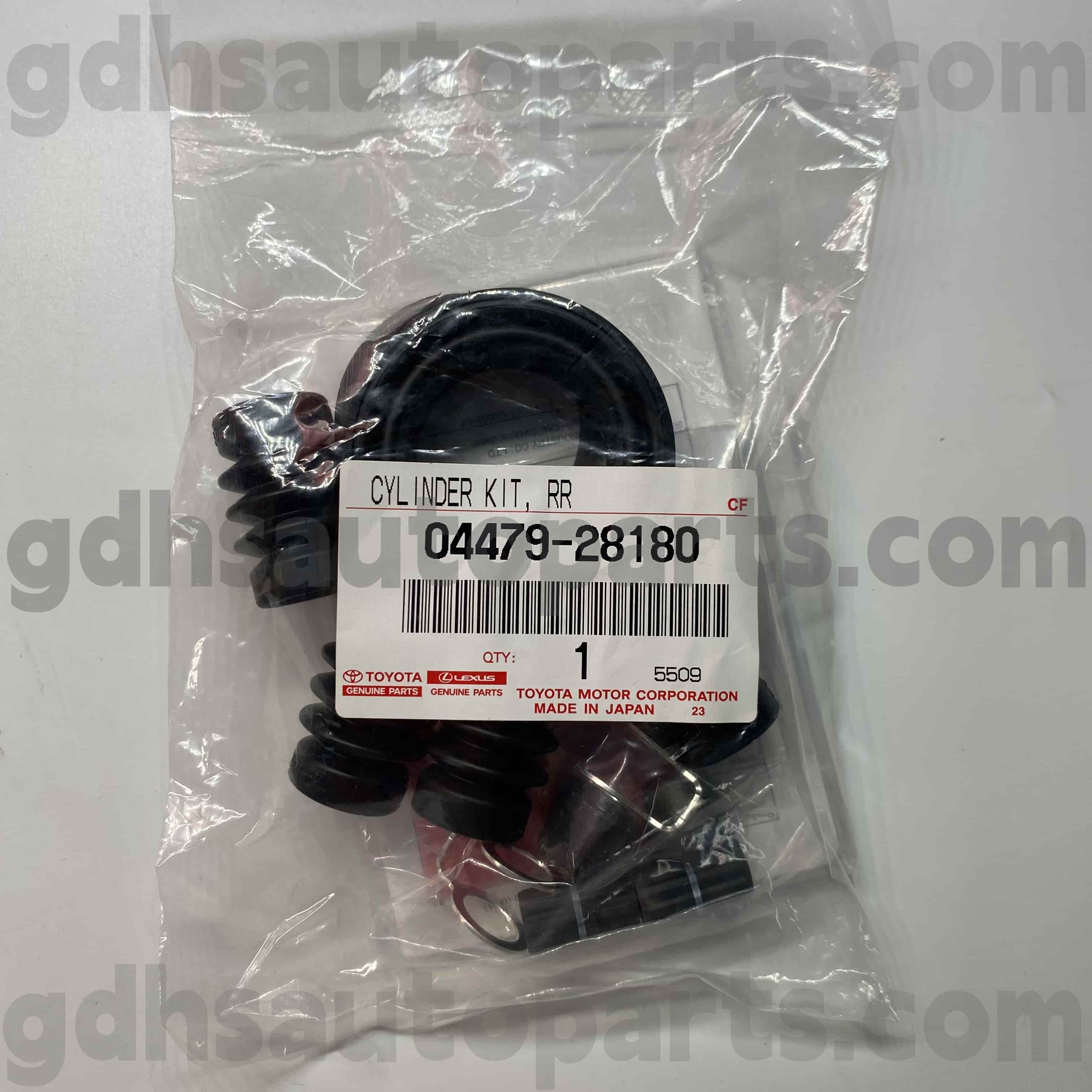 04479-28180 Toyota ชิ้นส่วนของแท้ชุดซ่อมเบรกหลังเบรกสำหรับ Previa, Ementa Chassis หมายเลข ACR50 GSR50