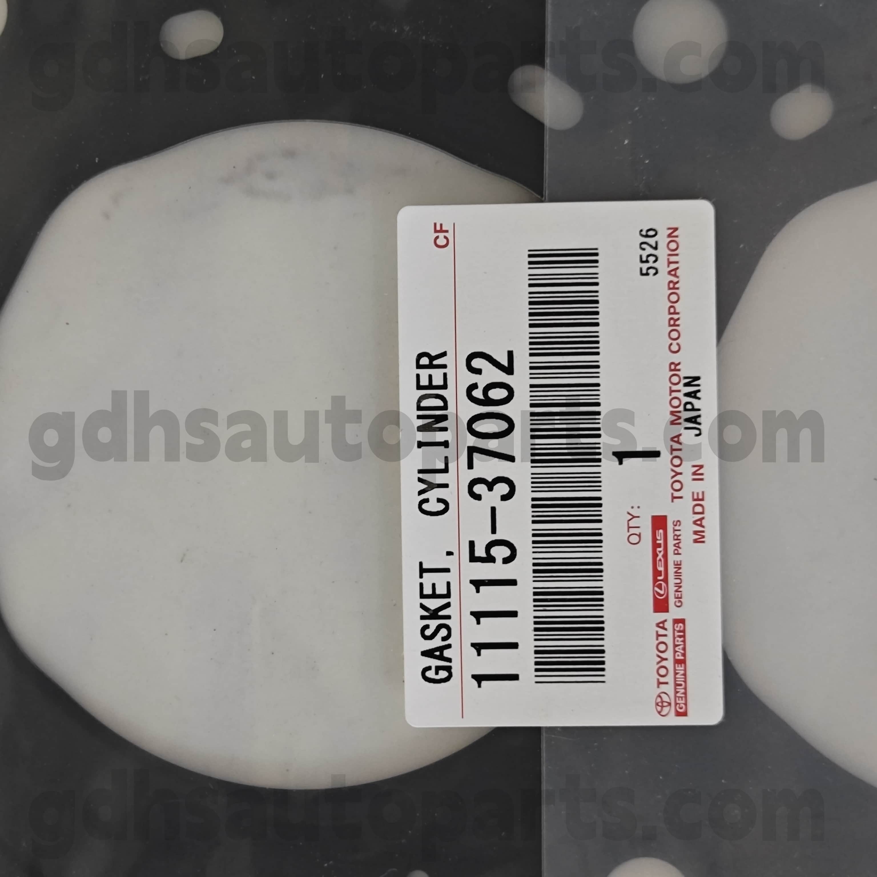 11115-37062 Toyota ชิ้นส่วนของแท้ของกระบอกสูบเสนาธิ