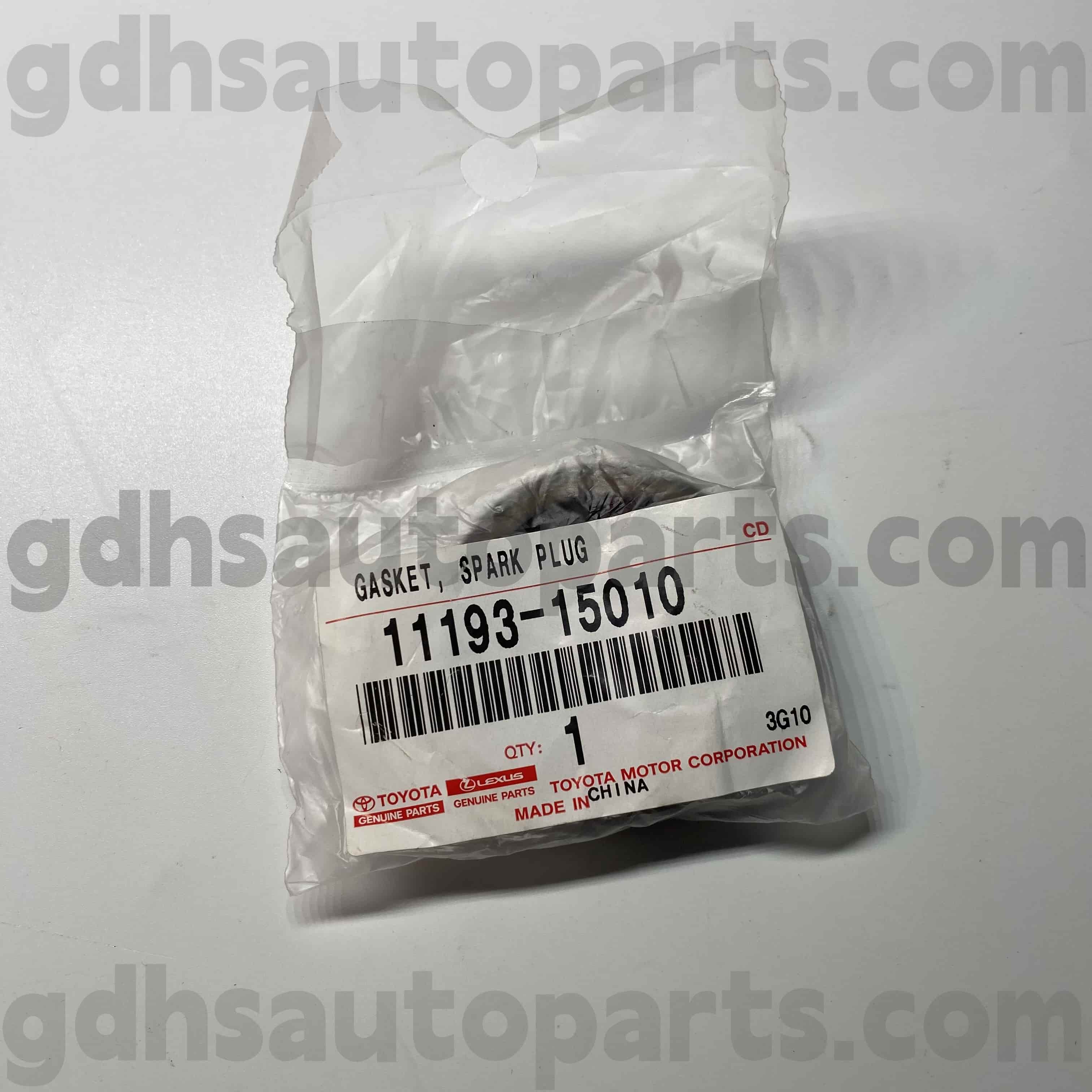 11193-15010 Toyota ชิ้นส่วนของแท้แหวนยางหัวเทียนสำหรับ Carina 2, Celica, Corolla Chassis หมายเลข rzj fzj tcr uc