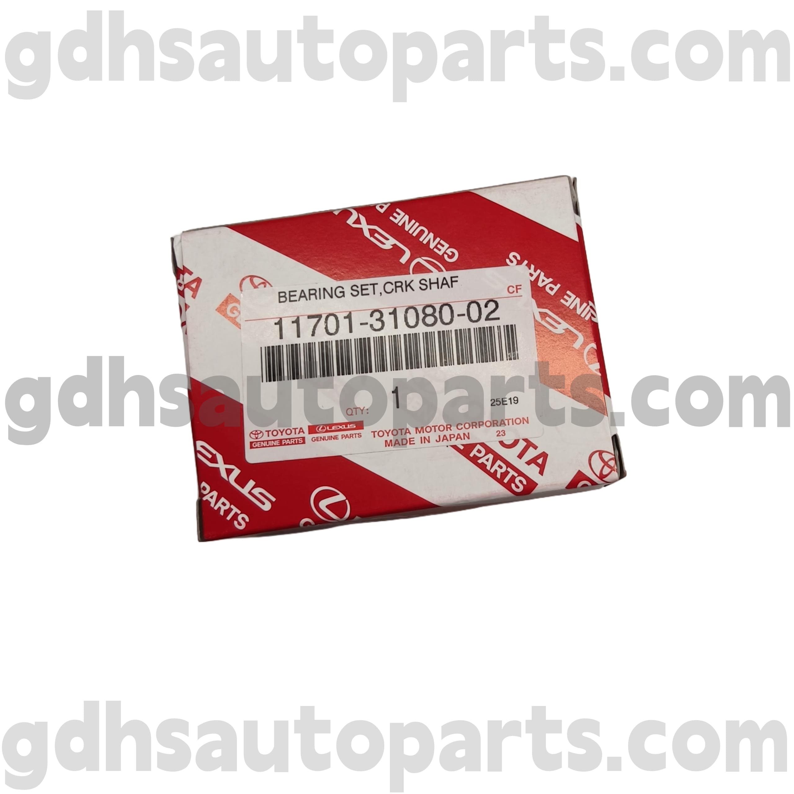 11701-31080-02 อะไหล่แท้ของโตโยต้าเพลาข้อเหวี่ยงแบริ่งฝาครอบเชลล์สำหรับ LAND CRUISER, TACOMA Chassis NO.GRJ150