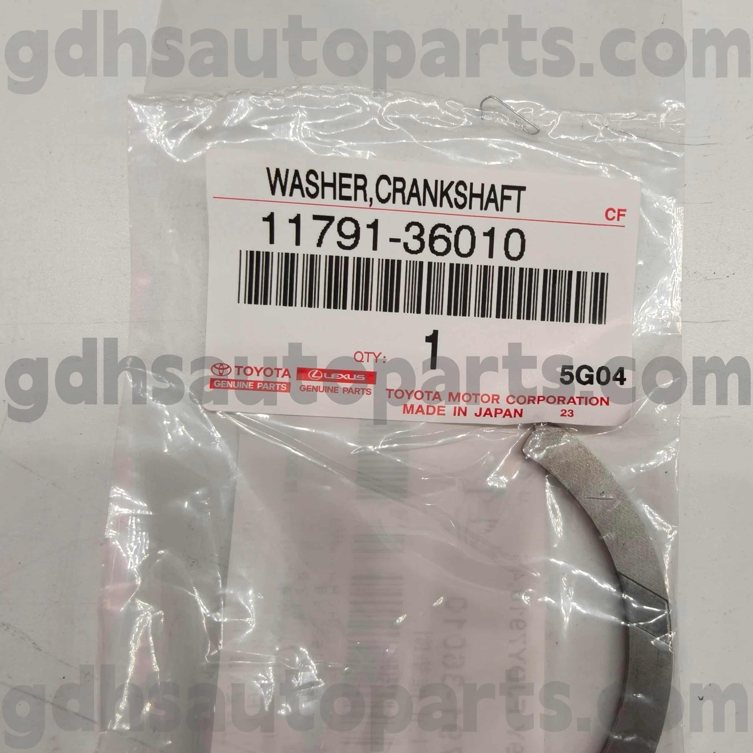 11791-36010 อะไหล่แท้โตโยต้าแบริ่งแรงขับเพลาข้อเหวี่ยงสำหรับ HARRIER, VENZA, ALPHARD แชสซี NO.2ARFE ASV40 JPP