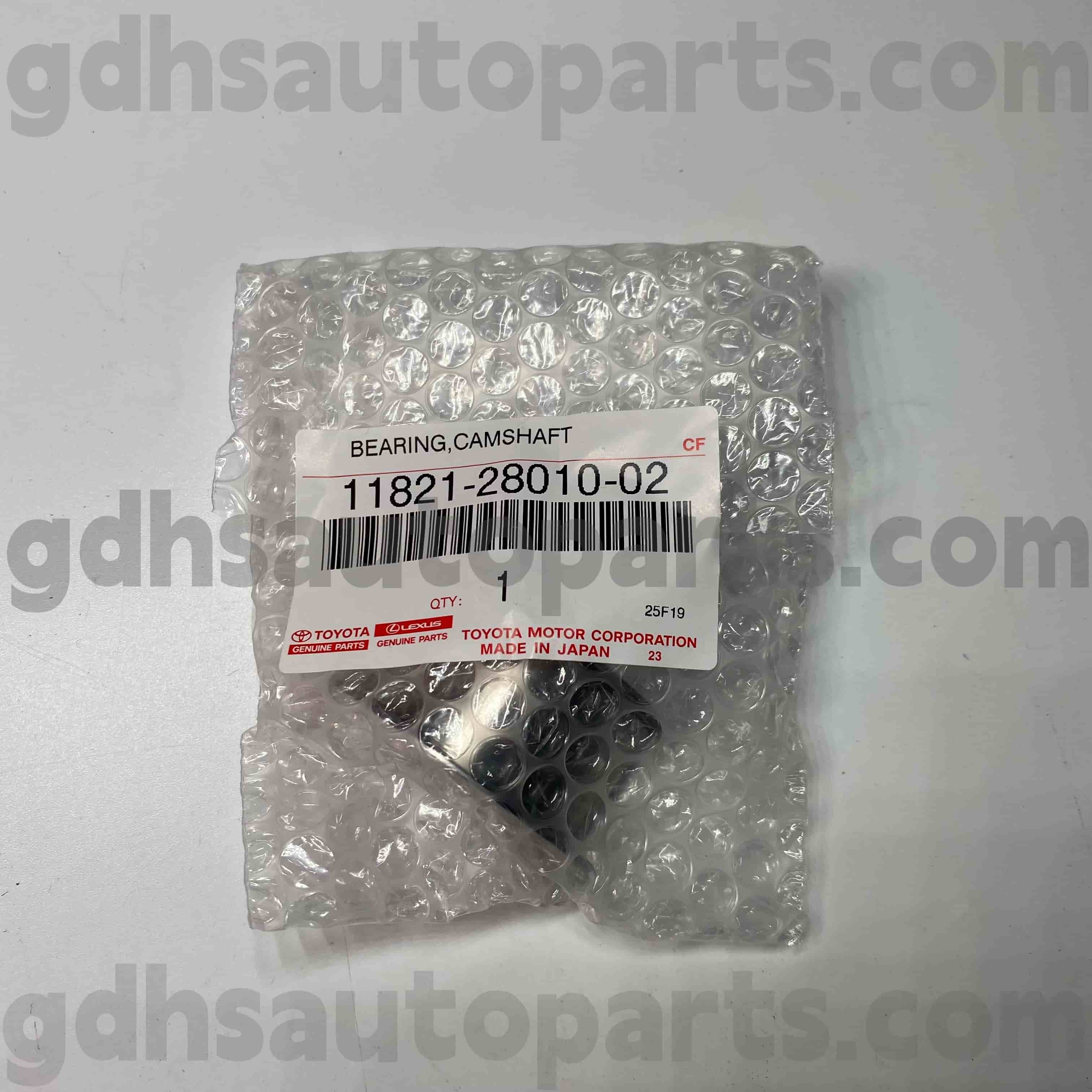 11821-28010-02 อะไหล่แท้โตโยต้าลูกปืนเพลาลูกเบี้ยวสำหรับ AVENSIS, RAV4, TACOMA แชสซี NO.ACV# ACR# GRJ