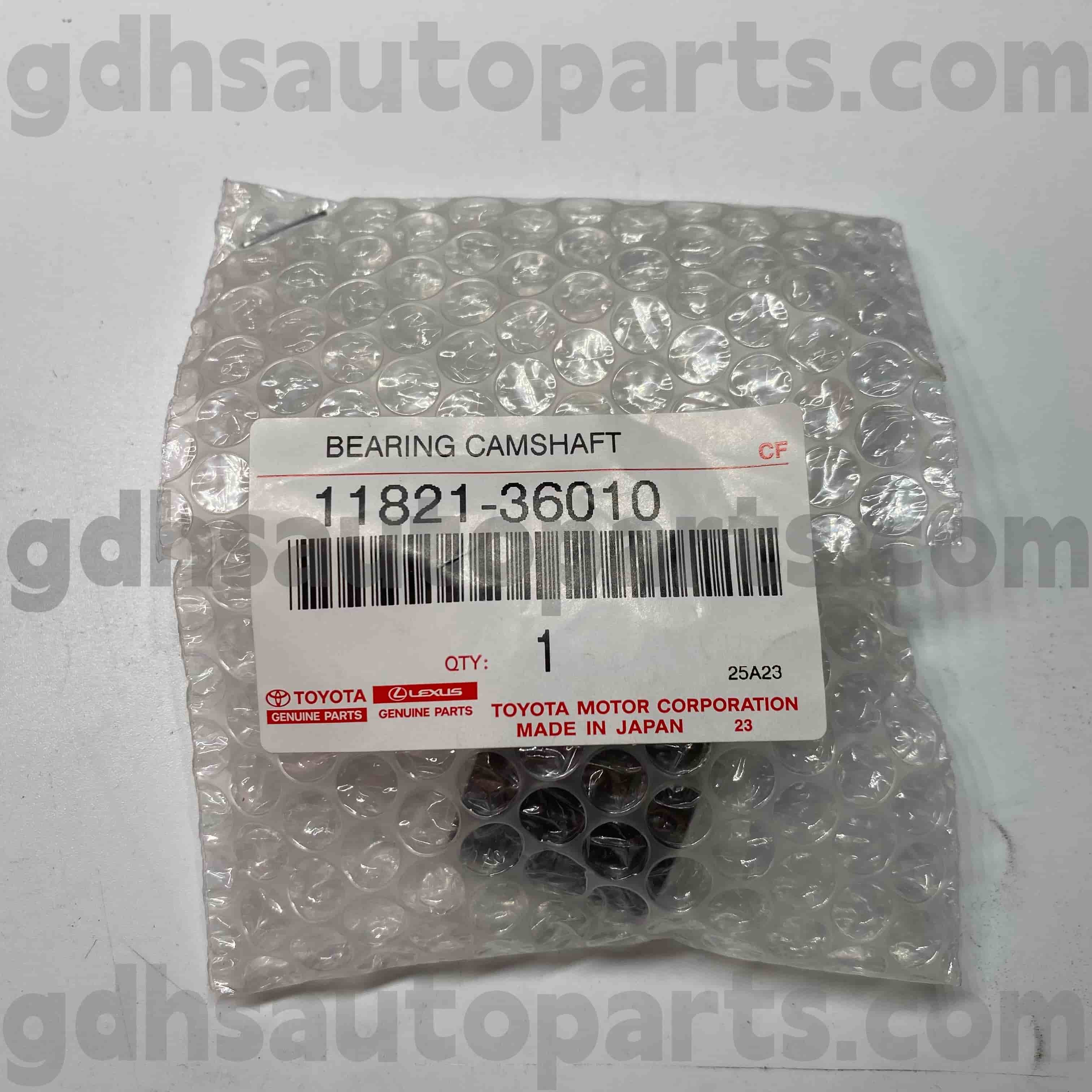 11821-36010 อะไหล่แท้โตโยต้าแบริ่งเพลาลูกเบี้ยวสำหรับ HARRIER, CAMRY, RAV4 แชสซี NO.AYH30