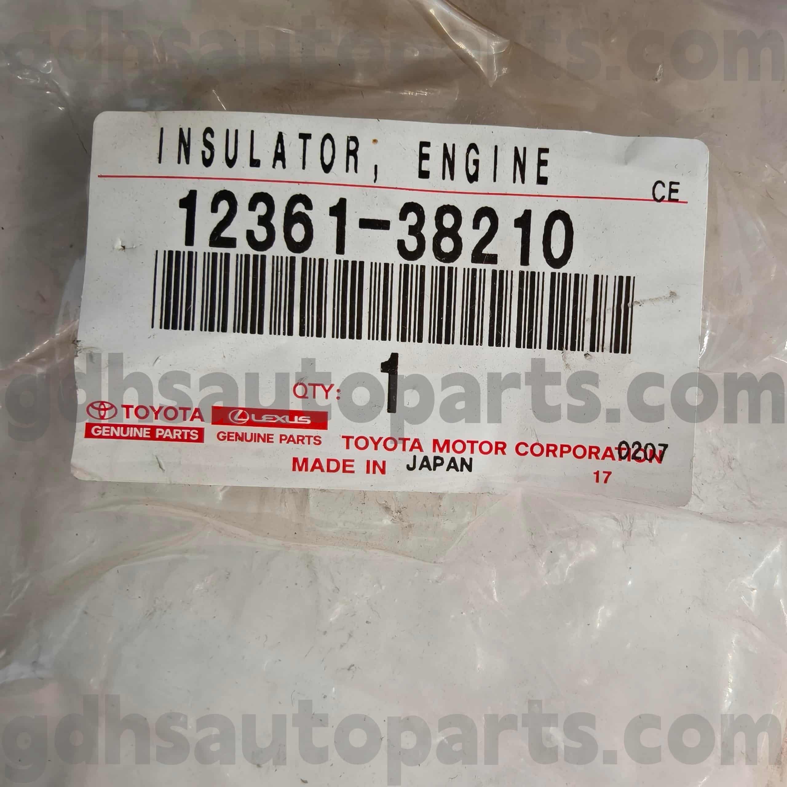 12361-38210 อะไหล่แท้ของโตโยต้าตัวยึดเครื่องยนต์ด้านหน้าสำหรับ LEXUS LS460 / 460L แชสซี NO.1URFSE USF45 46