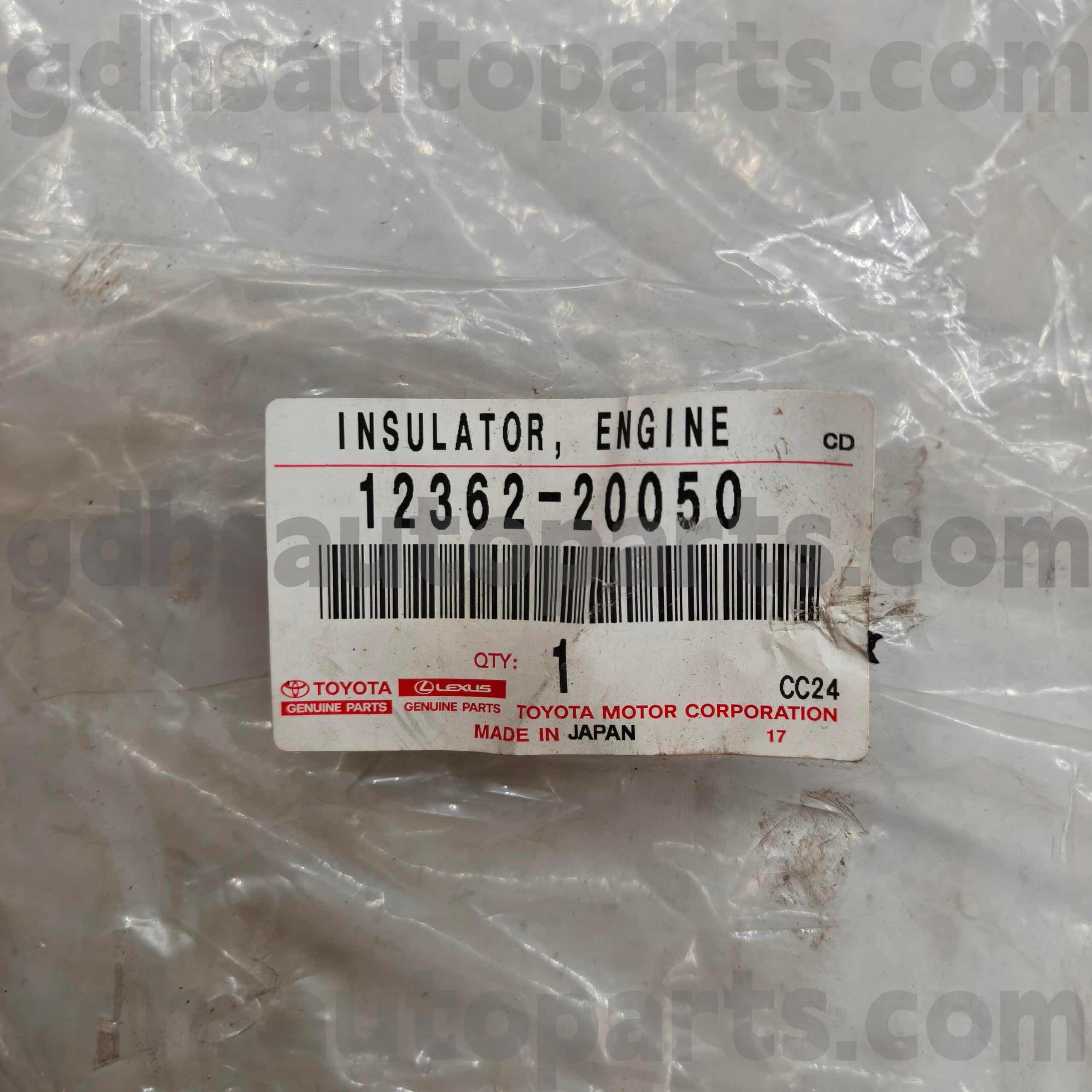 12362-20050 อะไหล่แท้ของโตโยต้าแท่นยึดเครื่องยนต์สำหรับ HARRIER, KLUGER L/V, LEXUS RX300/330/350 แชสซี NO.MCU35