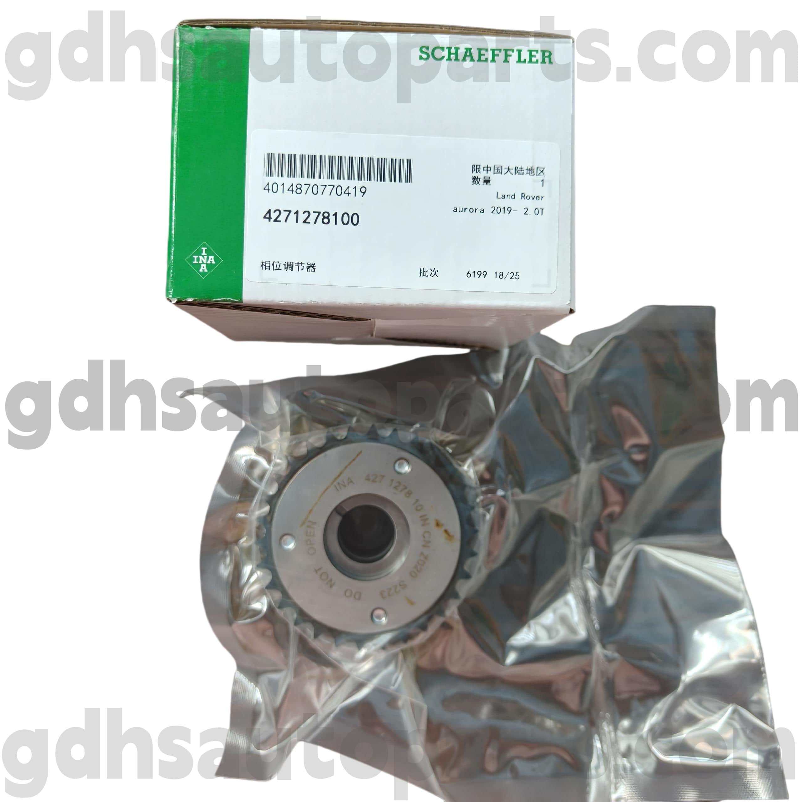 4271278100 Schaeffler Ina Camshaft Timing Sprocket สำหรับ Range Rover Velar, Land Rover Discovery 4, Range Rover, Range Rover Sport OE NO LR142279