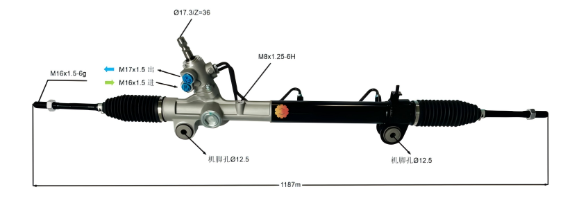 44200-08040 เกียร์พวงมาลัยรถยนต์