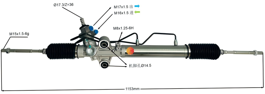 44200-26470 เกียร์พวงมาลัยรถยนต์