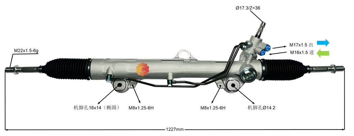 44200-60170 เกียร์พวงมาลัยรถยนต์