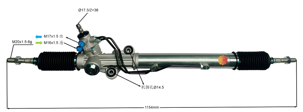 44250-60040 เกียร์พวงมาลัยรถยนต์