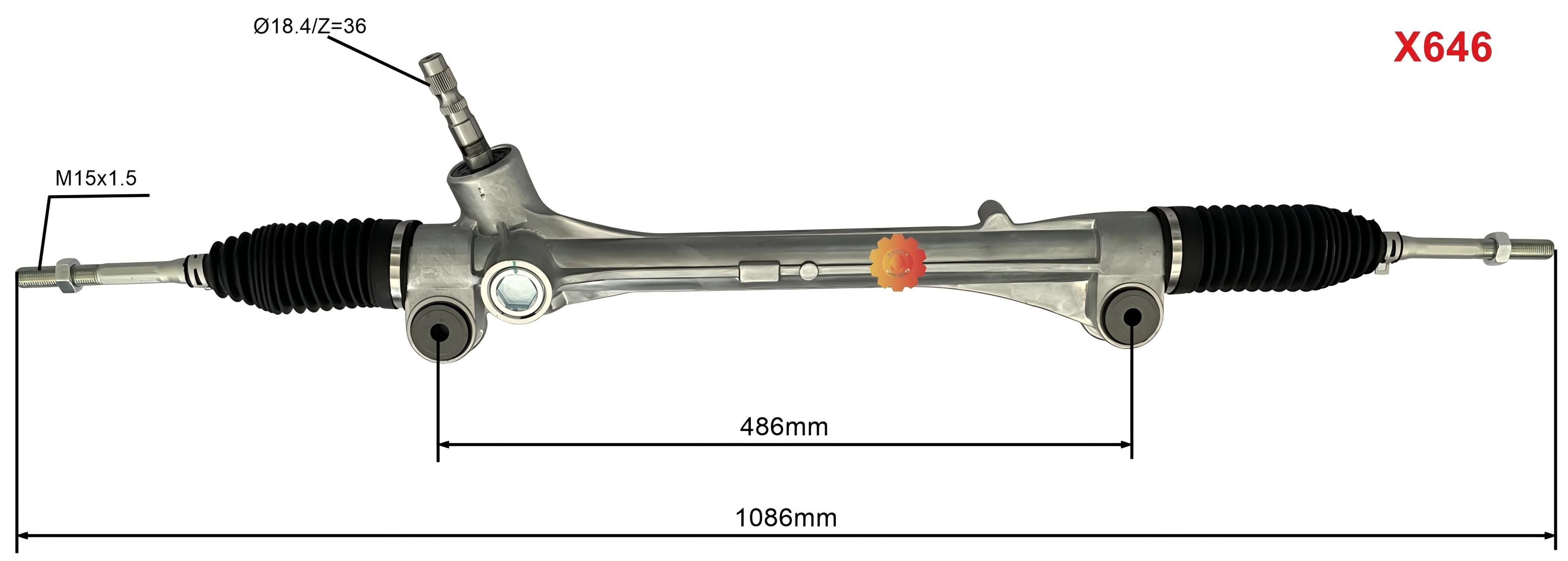 45510-06041 เกียร์พวงมาลัยรถยนต์