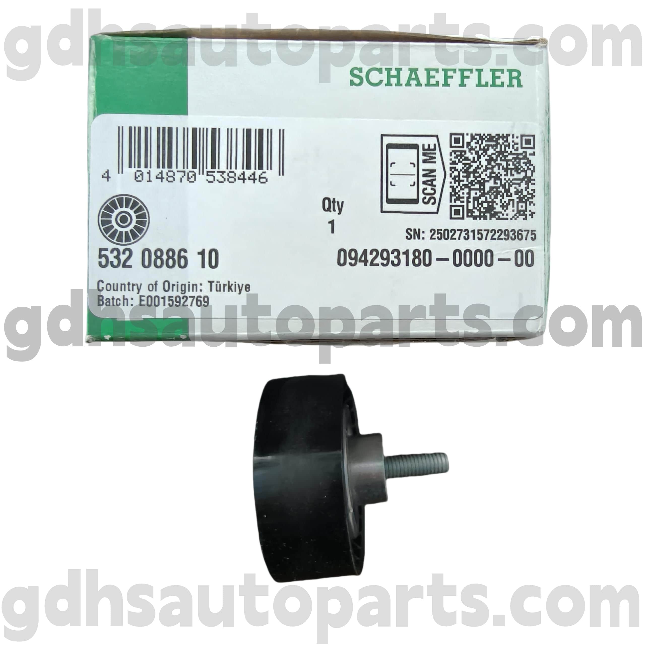 5320886100 SCHAEFFLER INA TIMING BELT PULLEY สำหรับ Range Rover, Range Rover Sport, Land Rover Discovery 4 OE No.LR073726