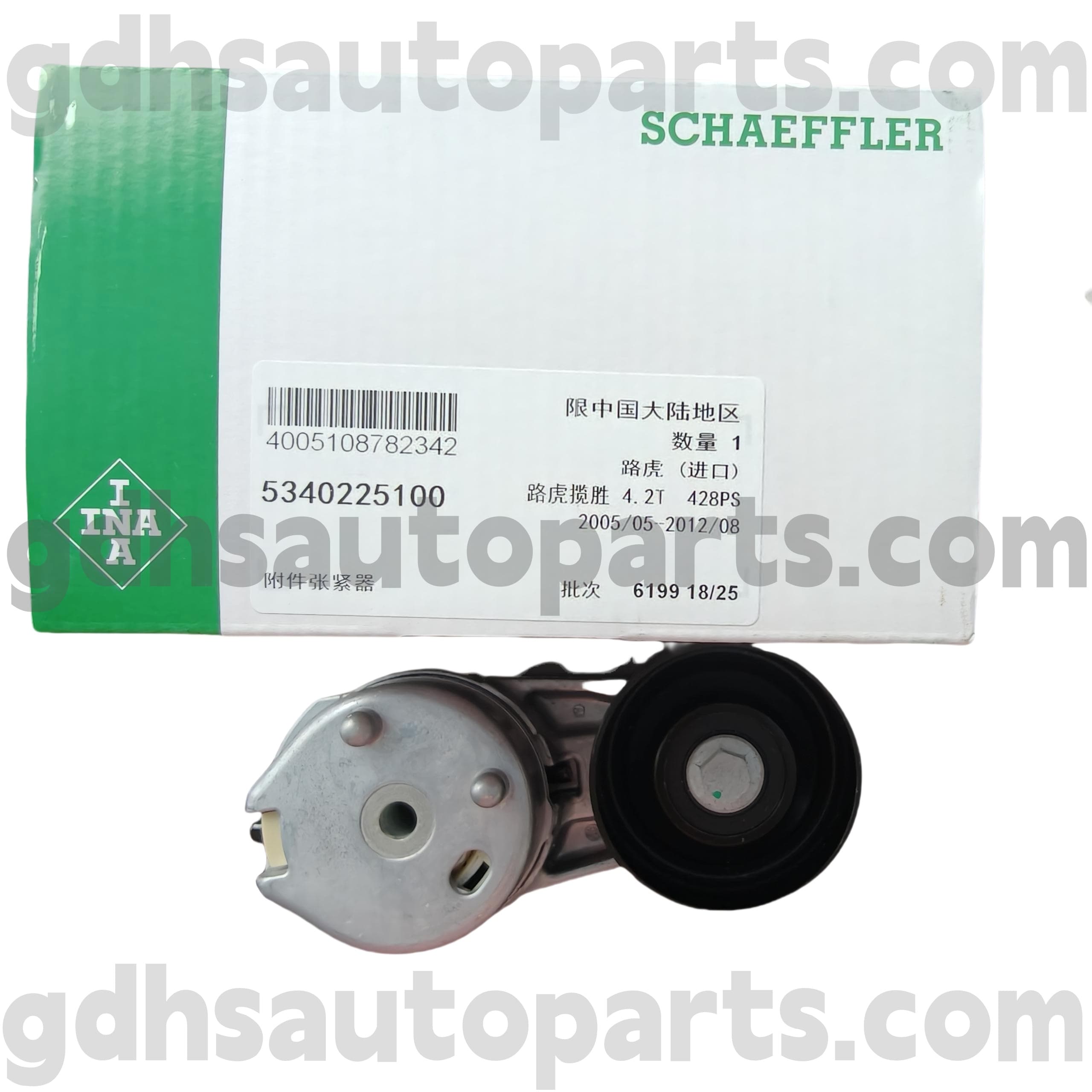 5340225100 Schaeffler Ina Drive Belt Tensioner สำหรับ Range Rover Sport, Range Rover OE NO PQG500030