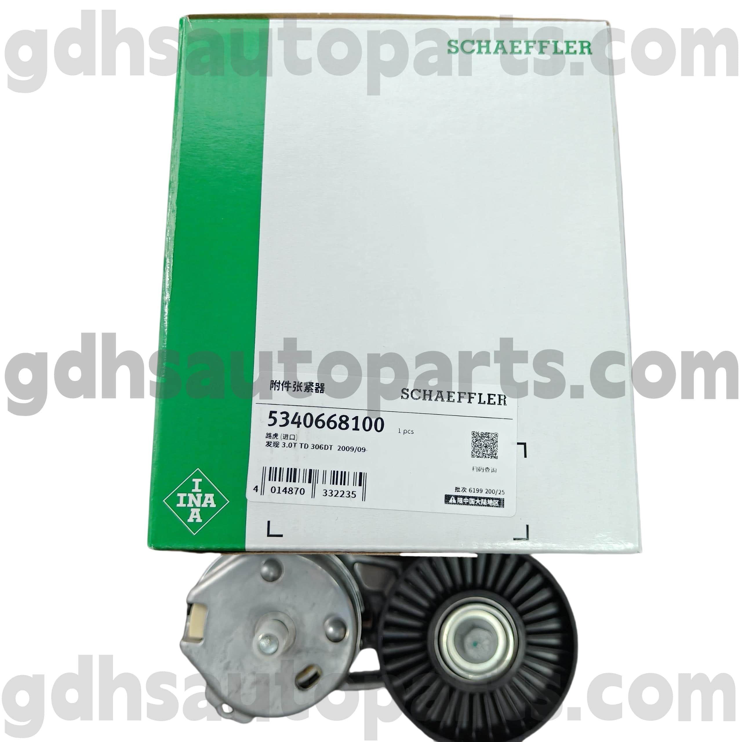 5340668100 Schaeffler Ina Drive Belt Tensioner สำหรับ Range Rover, Range Rover Sport, Land Rover Discovery 4 OE NO LR035493