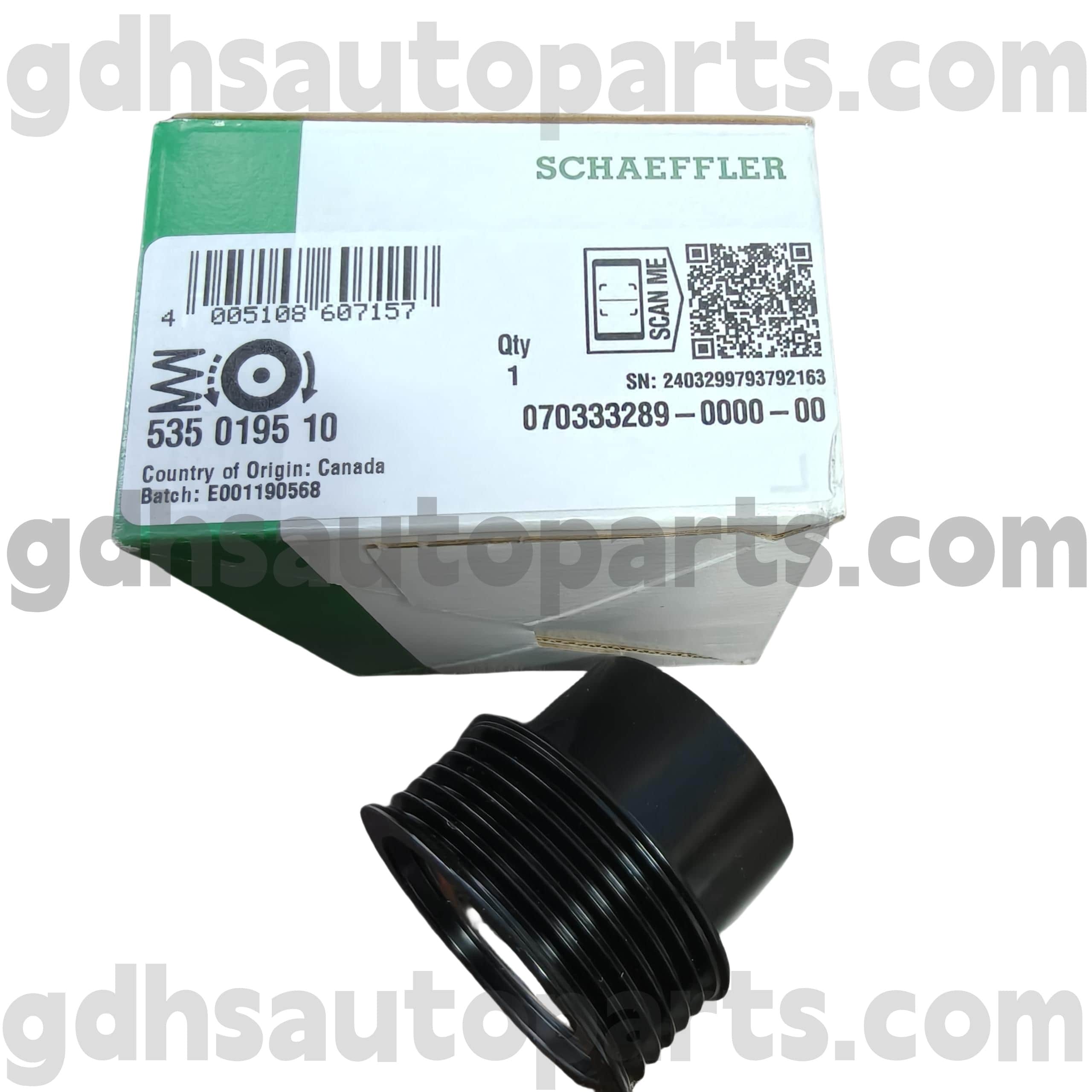 5350195100 Schaeffler Ina Idler Pulley สำหรับ Land Rover Freelander 2 oe no LR005993