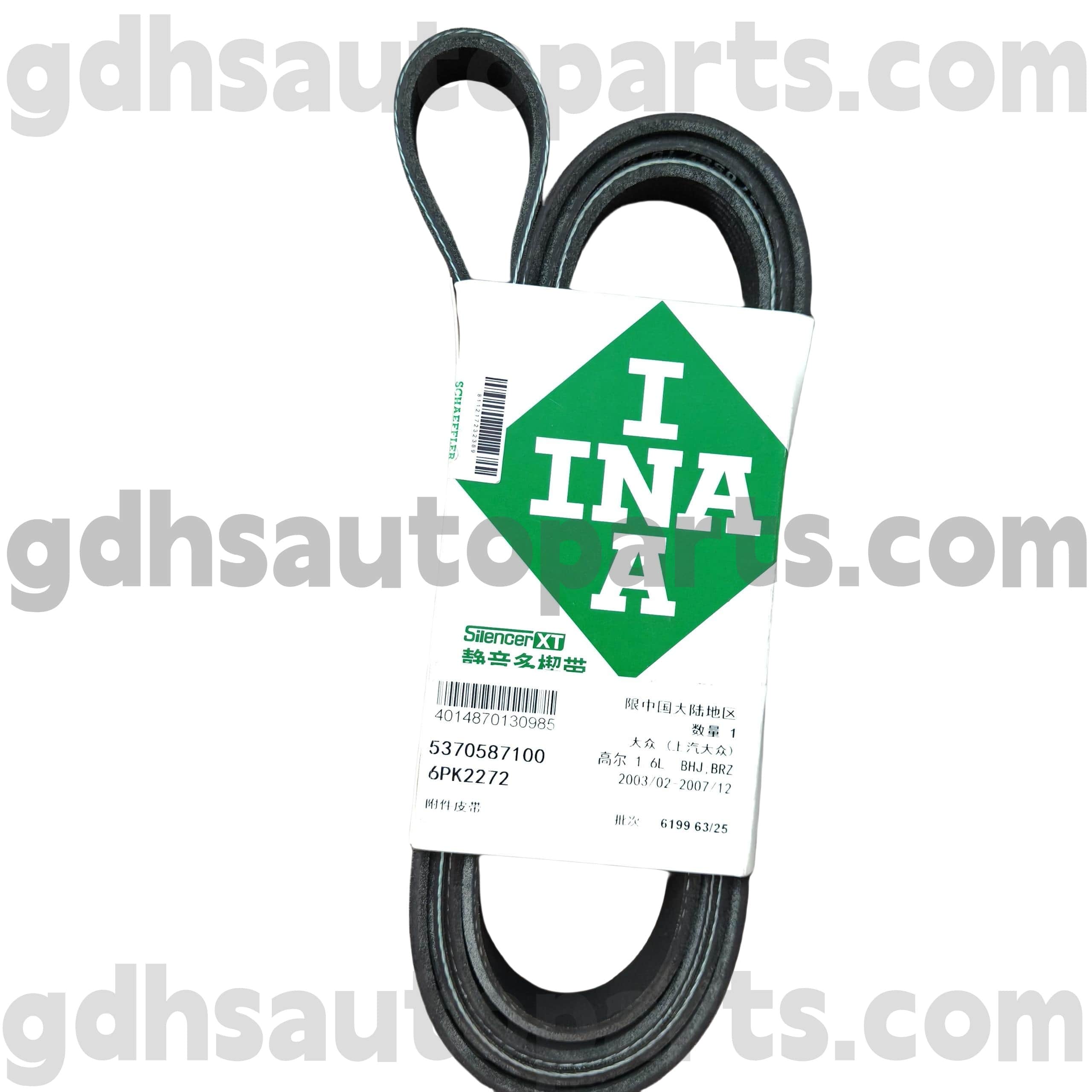5370587100 Schaeffler Ina Drive Belt สำหรับ Range Rover OE No. PQR500320