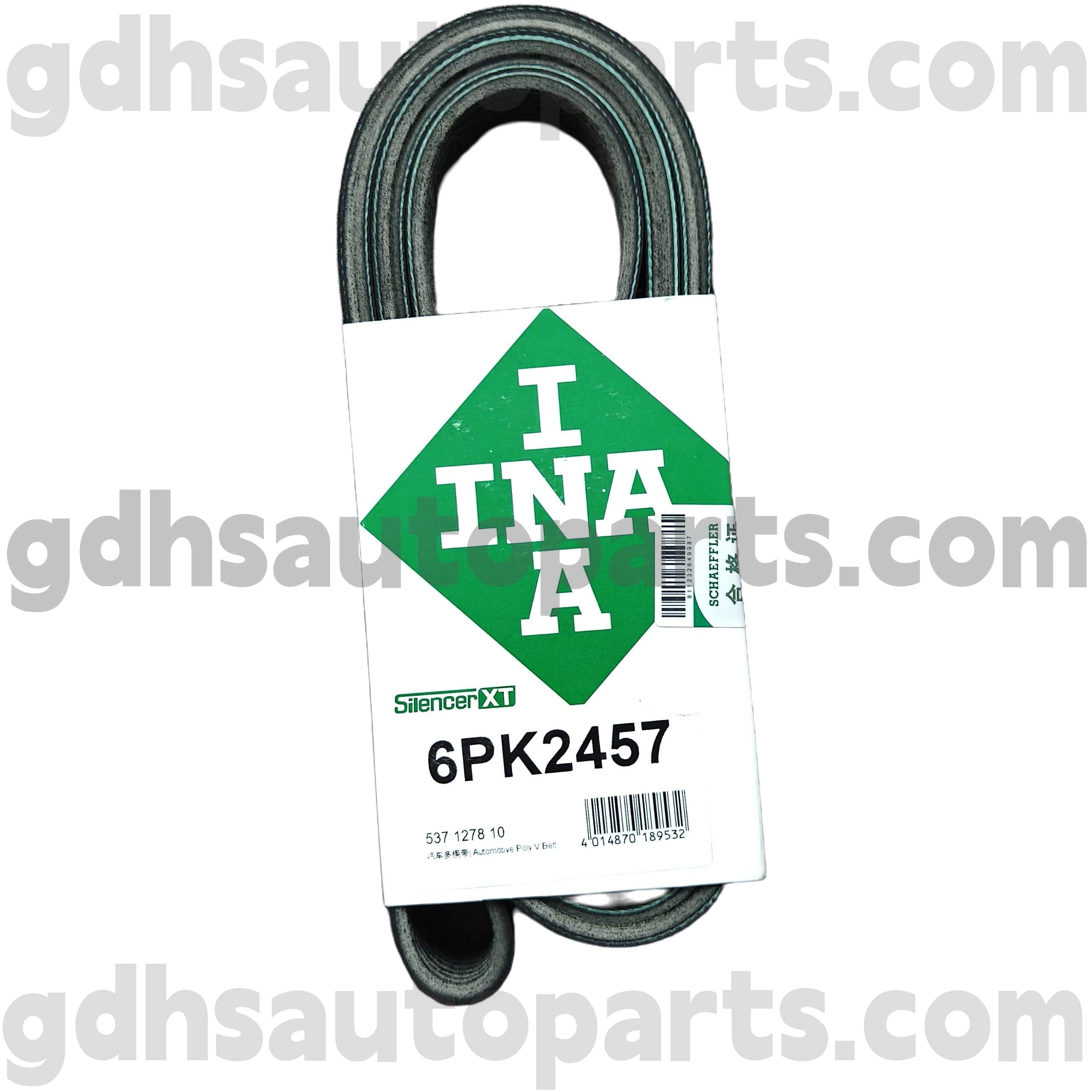 5371278100 Schaeffler Ina Drive Belt สำหรับ Range Rover, Range Rover Sport, Land Rover Discovery 4 OE no. LR064185
