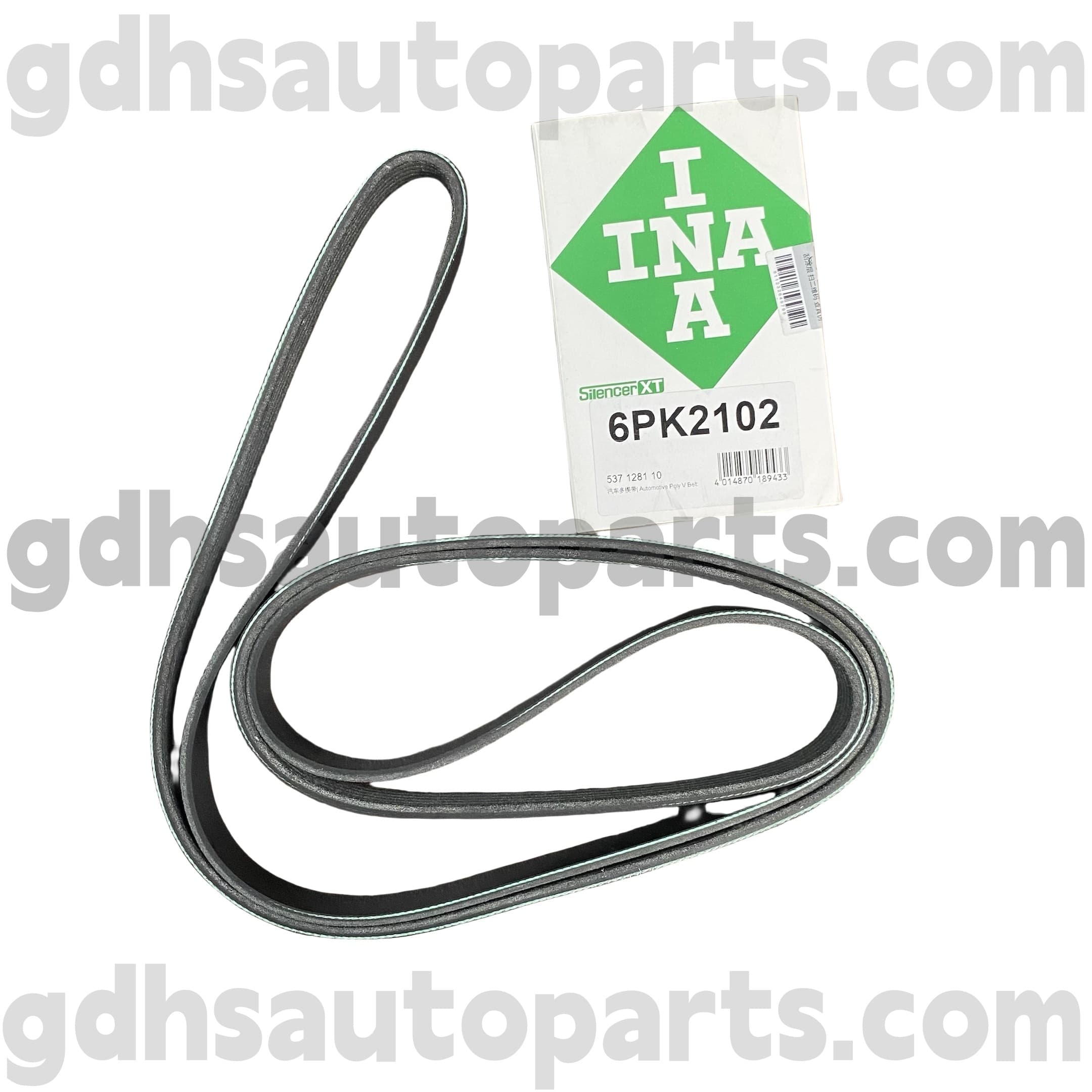 5371281100 SCHAEFFLER Ina Drive Belt สำหรับ Range Rover Sport, Land Rover Discovery 3, Land Rover Discovery 4 OE No. LR013697