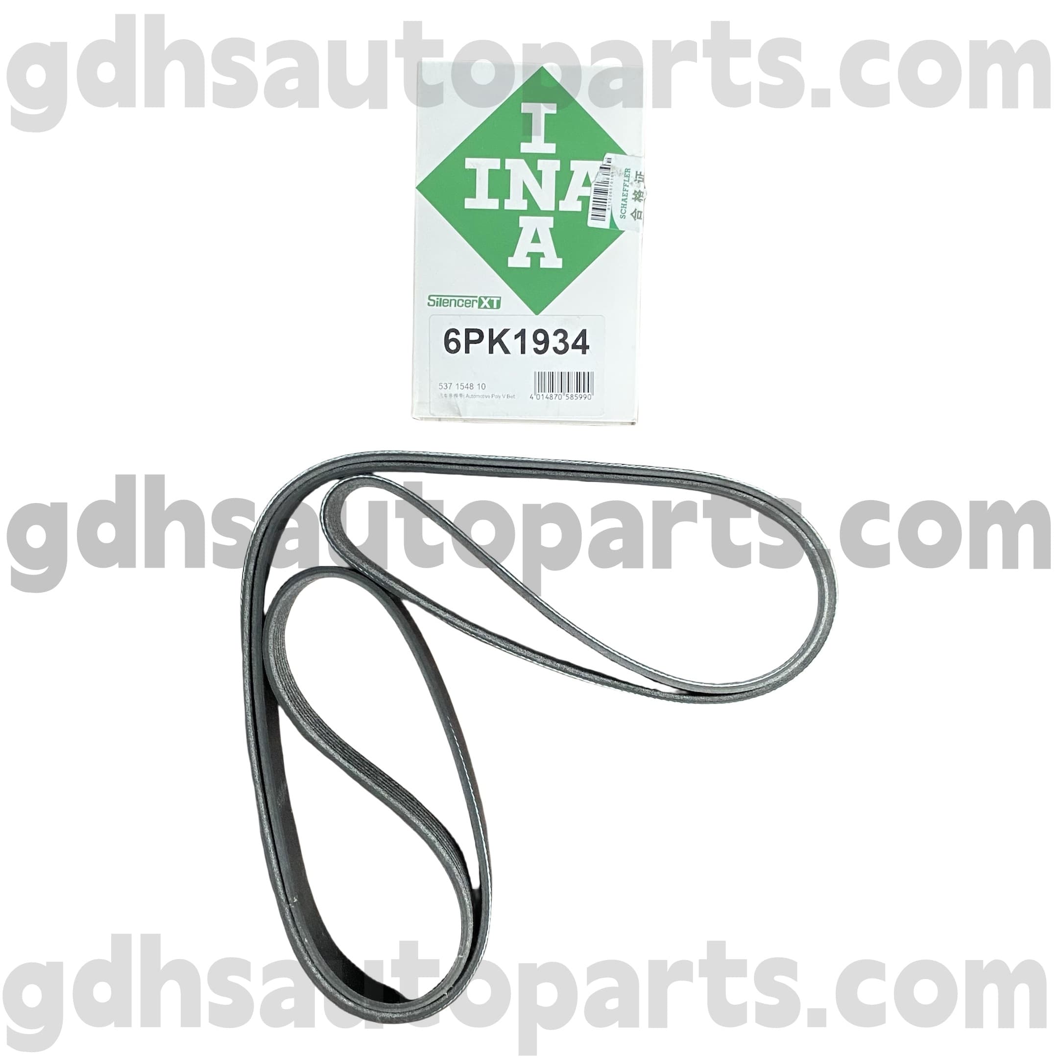 5371548100 Schaeffler Ina Drive Belt สำหรับ Range Rover, Range Rover Sport, Range Rover Evoque, Range Rover Velar OE NoE LR079263