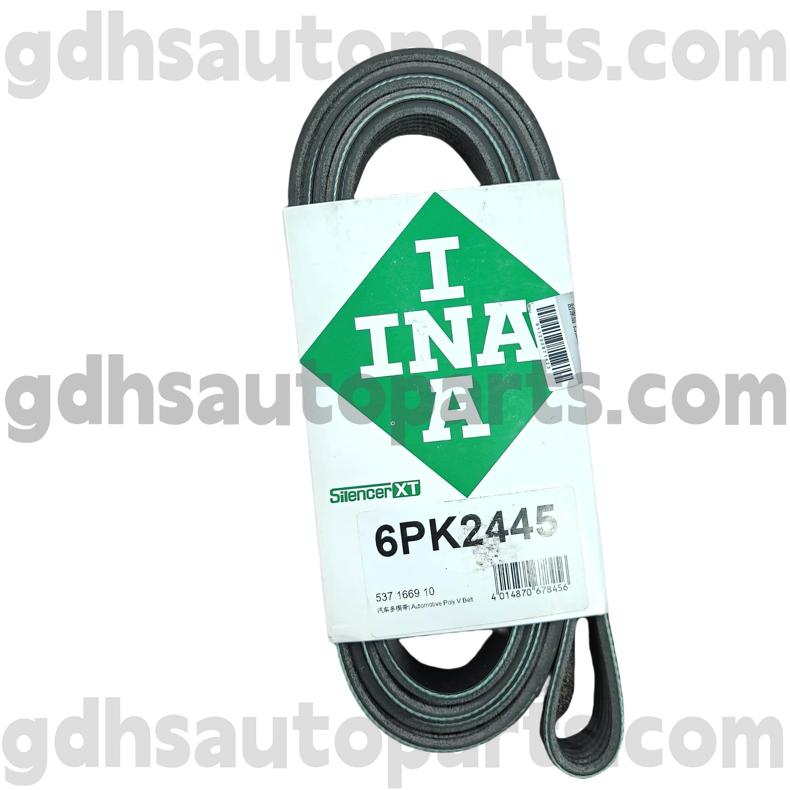53716669100 SCHAEFFLER INA DRIVE BELT สำหรับ Range Rover, Range Rover Sport OE NO LR035542