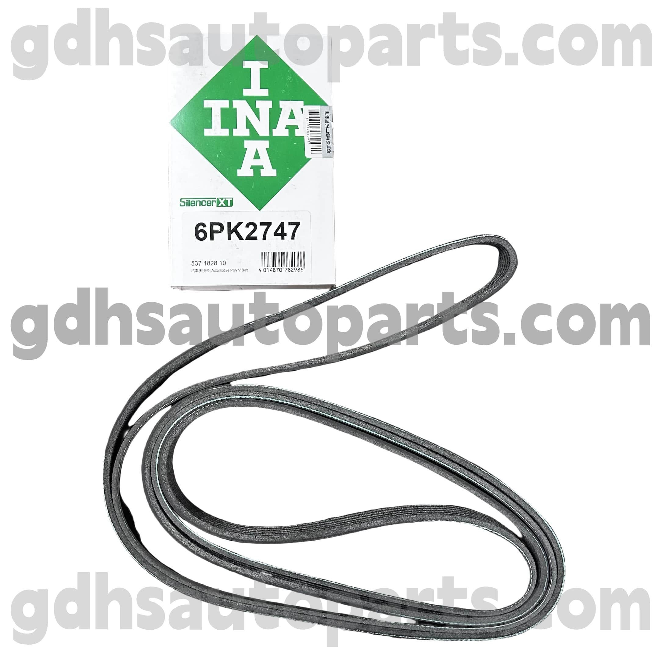 5371828100 SCHAEFFLER Ina Drive Belt สำหรับ Jaguar XJ, Jaguar XF, S-Type OE NO C2C28085