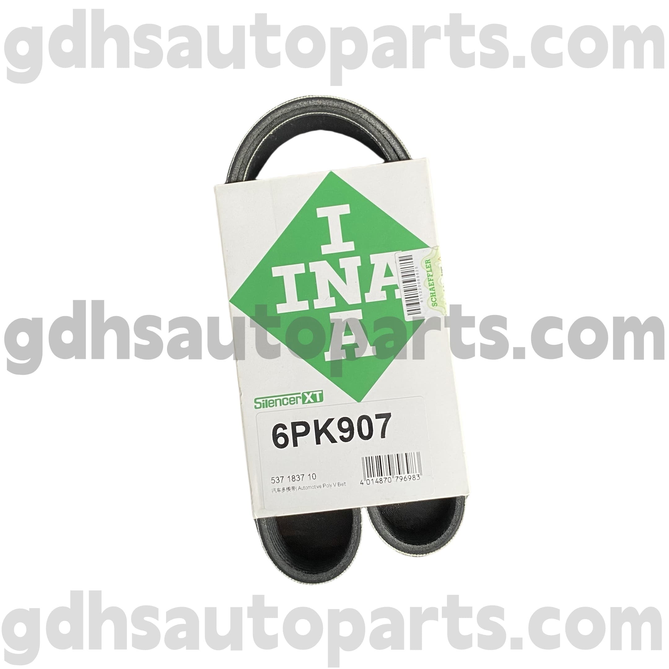 5371837100 Schaeffler Ina Drive Belt สำหรับ Range Rover, Range Rover Sport, Range Rover Velar, ผู้พิทักษ์ใหม่ OE NoE LR100930