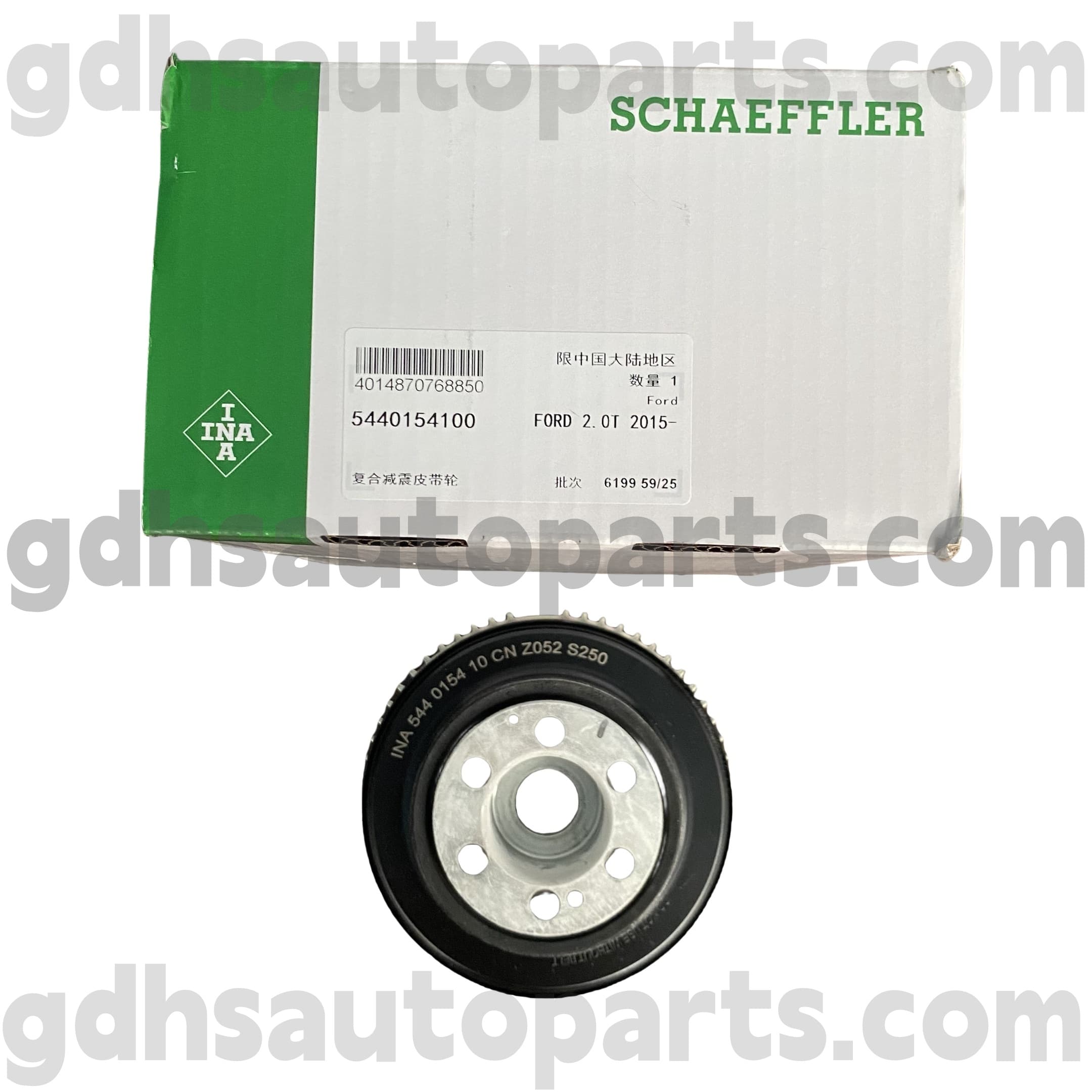 5440154100 Schaeffler Ina เพลาข้อเหวี่ยงเข็มขัดรอกสำหรับ Range Rover, Range Rover Sport, Range Rover Evoque, Discovery Sport OE NoE LR078547