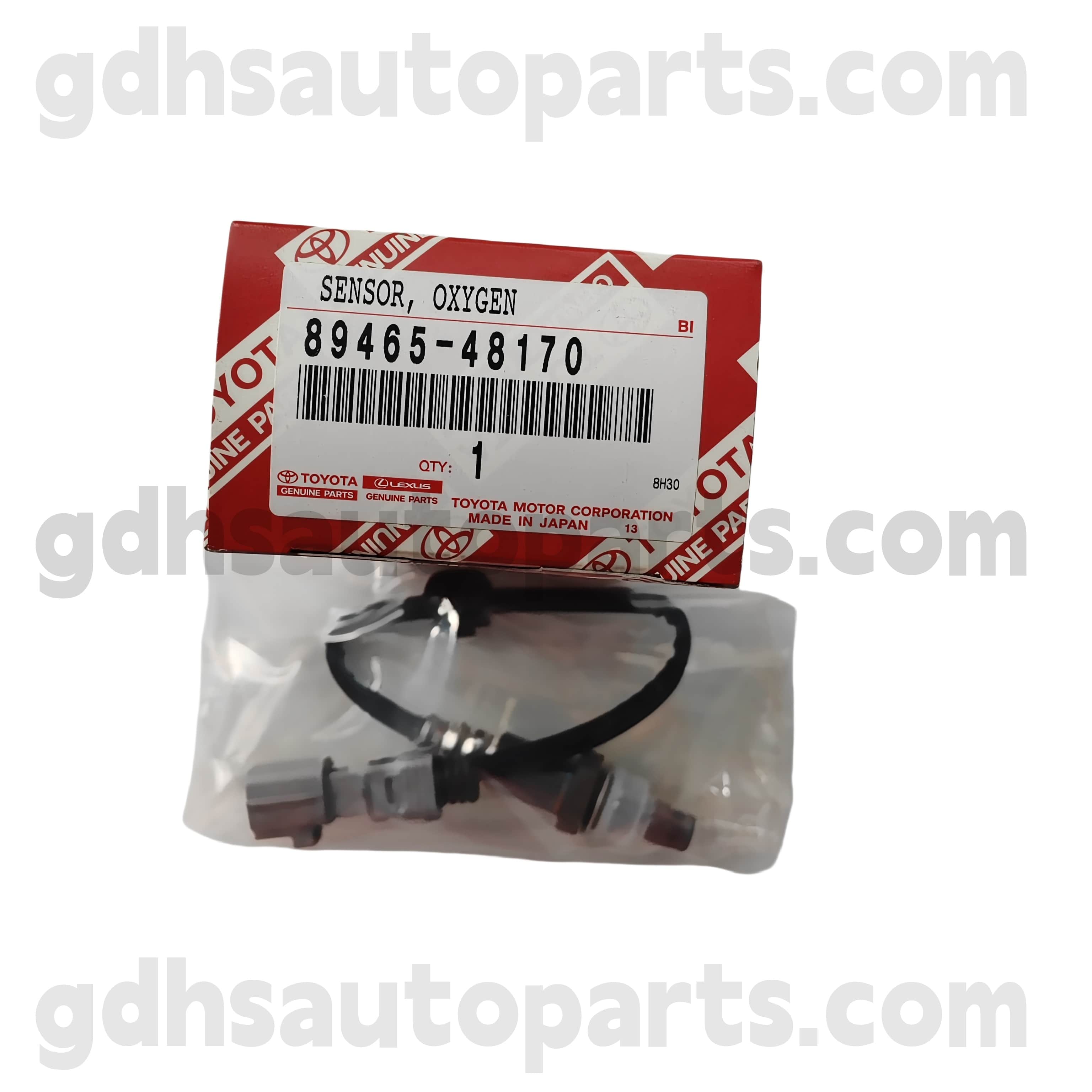 89465-58130 Toyota ชิ้นส่วนของแท้เซ็นเซอร์ออกซิเจนด้านหลังสำหรับ Alphard/Vellfire/HV No. GGH20..RHD