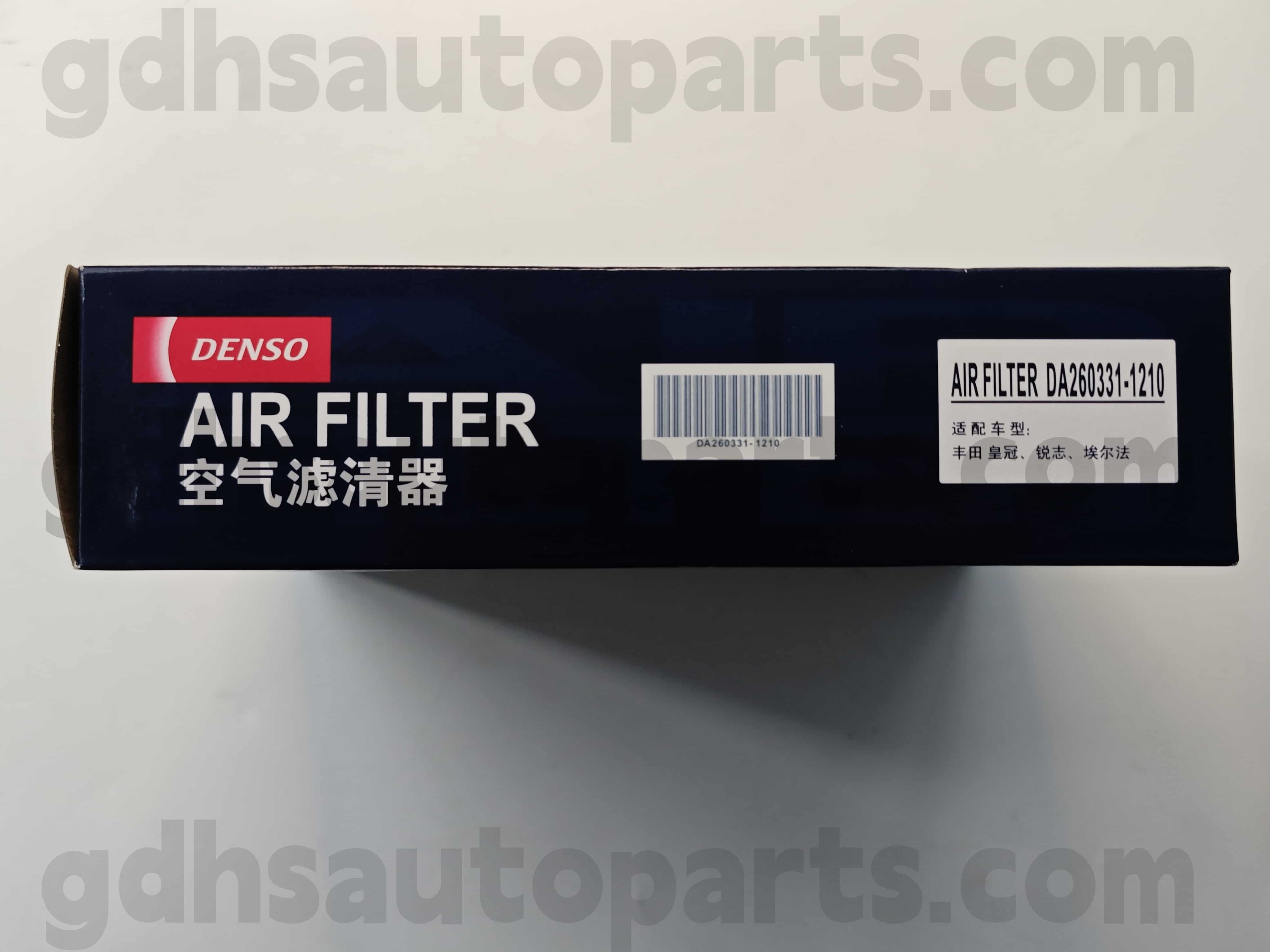 DA260331-1210 โตโยต้าชิ้นส่วนของแท้ตัวกรองอากาศ 17801-AZF16