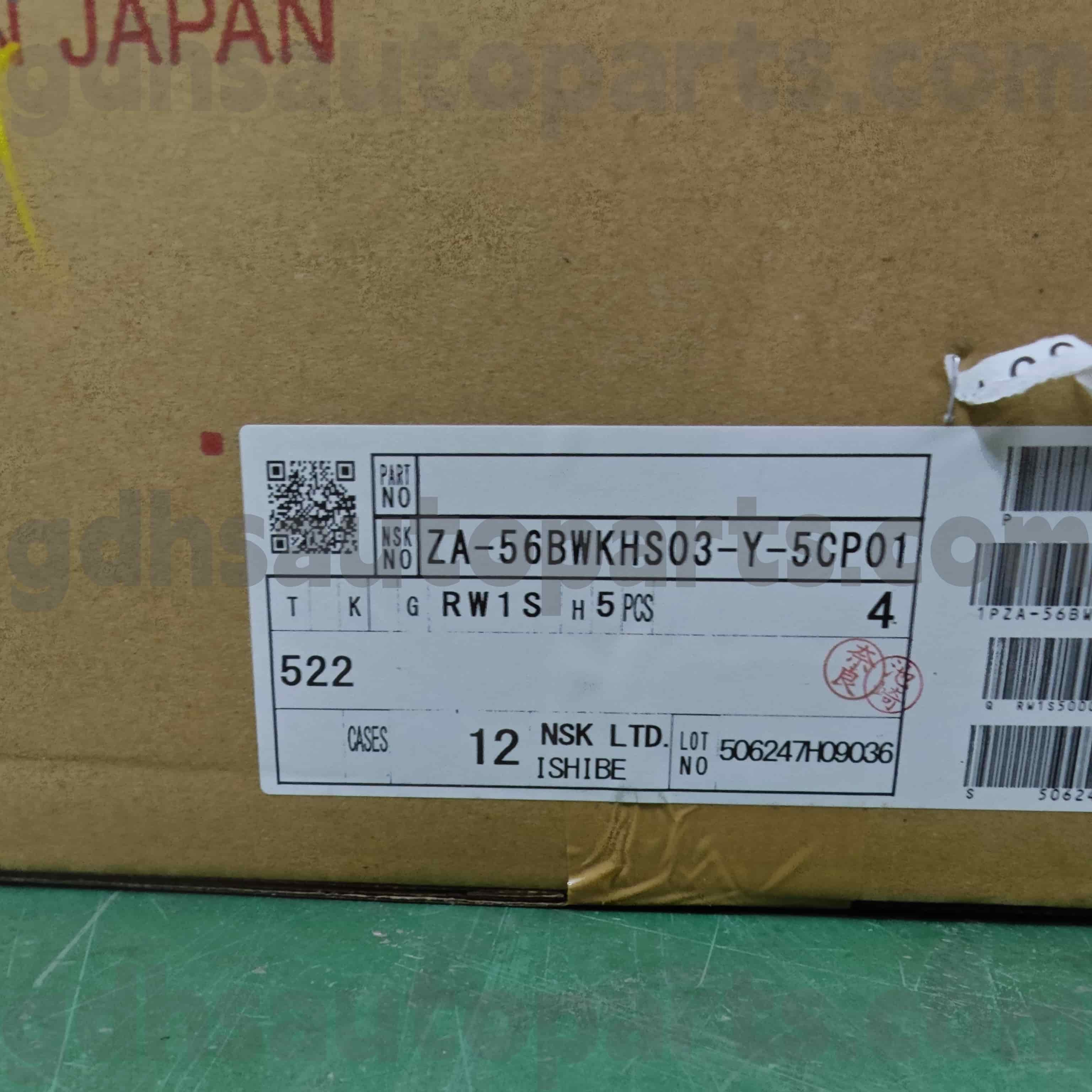 ZA-56BWKHS03-Y-5CP01 แบริ่งล้อหลังล้อหลังสำหรับ Toyota Alphard, Previa, Ementa OE No. 42450-28030